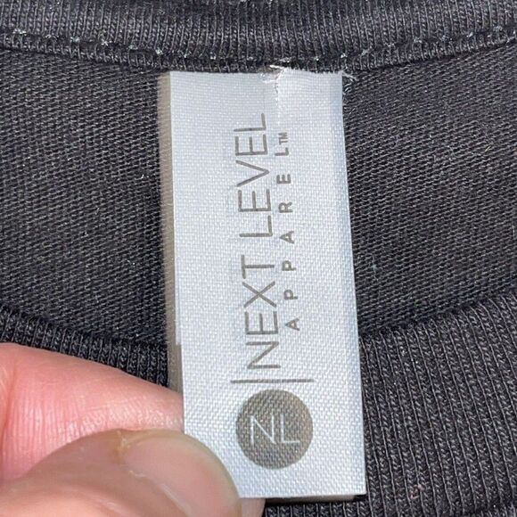 Next Level Apparel T Shirt Wmns M Graphic Christmas Junkie Santa Leopard Festive - Picture 4 of 6